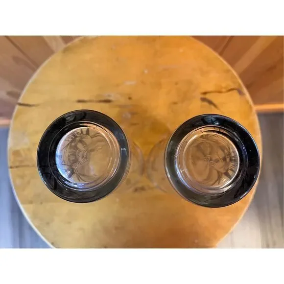 Tromba Tequila Highball Glasses Lot of 2 Advertisement Glass Signed (6858) - Picture 6 of 6